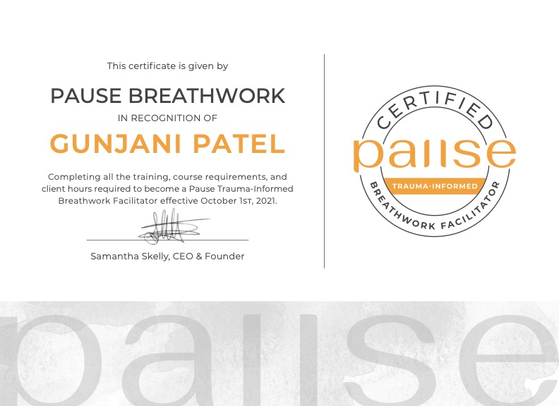 Pause Breathwork Facilitator Certificate